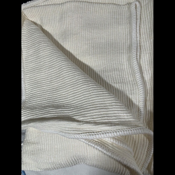 NIB Ralph Lauren Cortona Bed Ribbed Knit Blanket in Cream [SZ Queen ]‎ - Picture 9 of 12
